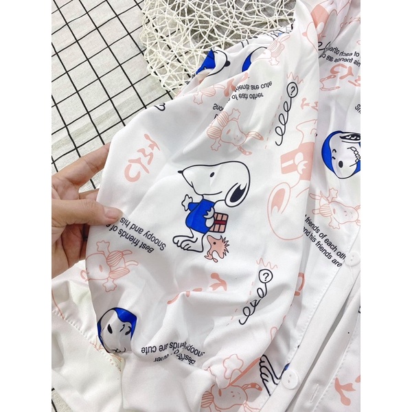 Áo Cardigan Snoopy/Bembo Hoạt Hình Siêu Xinh♥️Unisex Nam nữ (Hình +Video thật 100%) | BigBuy360 - bigbuy360.vn