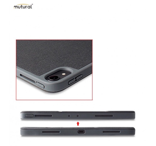 Bao da ipad Mutural kèm khay đựng bút tiện lợi | BigBuy360 - bigbuy360.vn