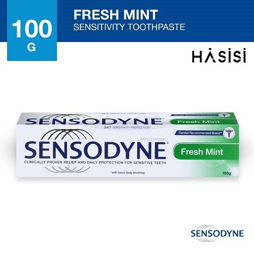 Kem đánh răng Sensodyne Fresh Mint 100g (xanh lá)