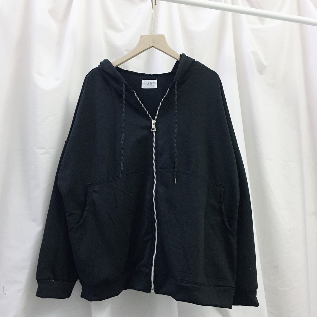 Áo khoác hoodie unisex khóa dọc chất nỉ hàng freesize - Áo khoác hoodie nỉ freesize mặc thoải mái - CM Shop | BigBuy360 - bigbuy360.vn