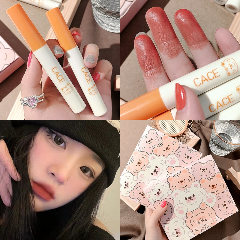 Set 6 Son Kem Lì Lâu Trôi Trang Điểm Gợi Cảm Cho Nữ