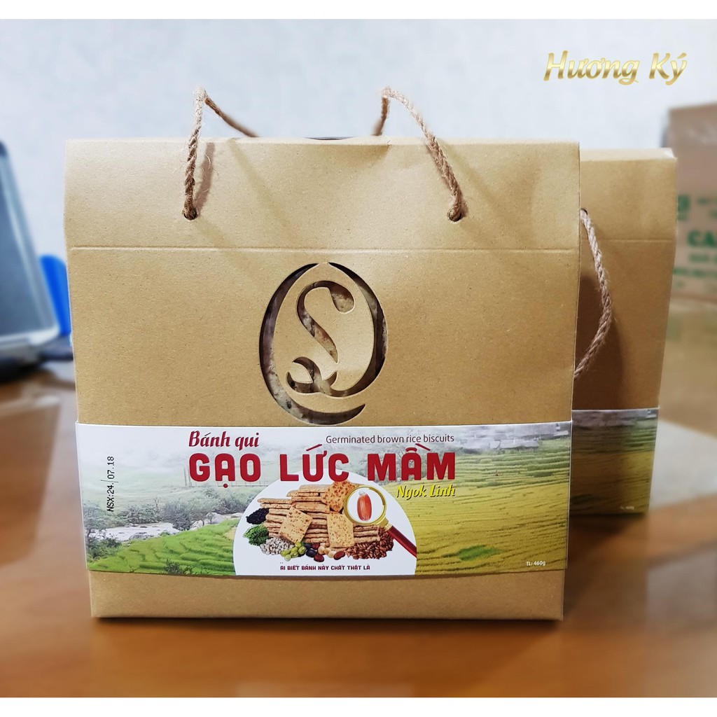 Bánh quy mầm ăn kiêng (yến mạch/gạo lứt) 100gram | BigBuy360 - bigbuy360.vn