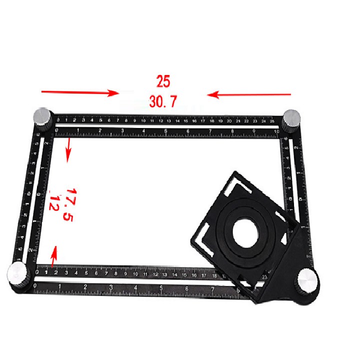 thước đo góc gấp định vị đa năng
