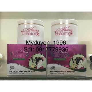 Kem dưỡng trắng da toàn thân se khít lỗ chân lông Hương Thảo Mộc 120g