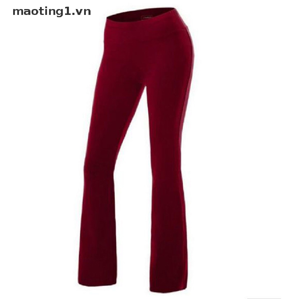 [MT1] Quần legging ống loe tập thể thao/yoga/chạy bộ cho nữ | BigBuy360 - bigbuy360.vn