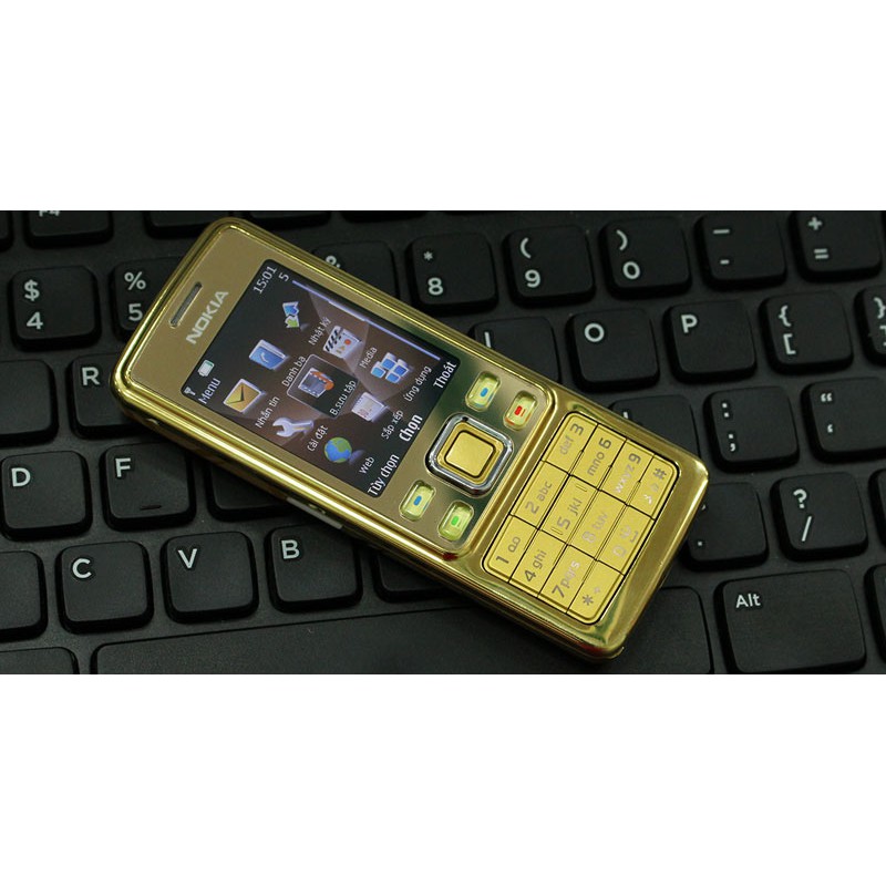 Điện Thoại Nokia 6300 Vàng Gold Kèm Pin Sạc | BigBuy360 - bigbuy360.vn