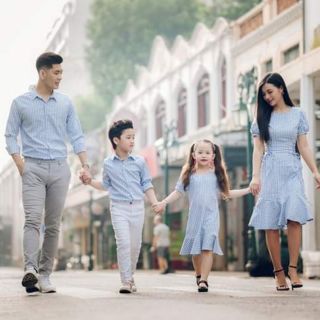 [Mã PHONG2018 giảm 20k đơn 300k] áo gia đình thiết kế tuyệt đẹp kèm feedback của khách