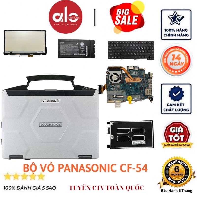Bộ vỏ Laptop Panasonic Toughbook CF-54, CF54, CF 54