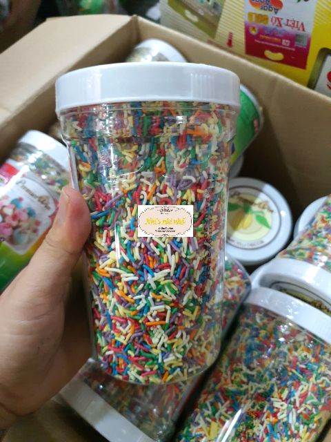 HẠT CỐM MÀU RAINBOW