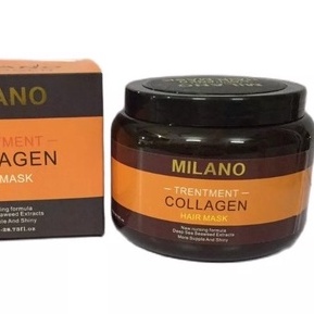 Kem Ủ Tóc MILANO Collagen Hair Mask phục hồi tóc siêu mềm mượt 1000ml