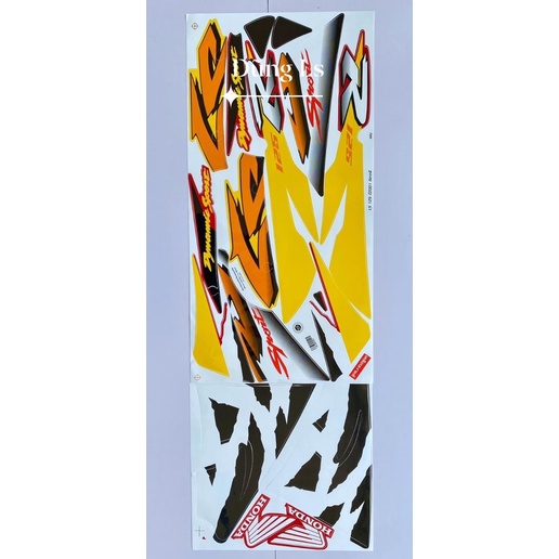 Tem dán xe honda Ls 125, Tem LS 125 đời 2001 Thailand