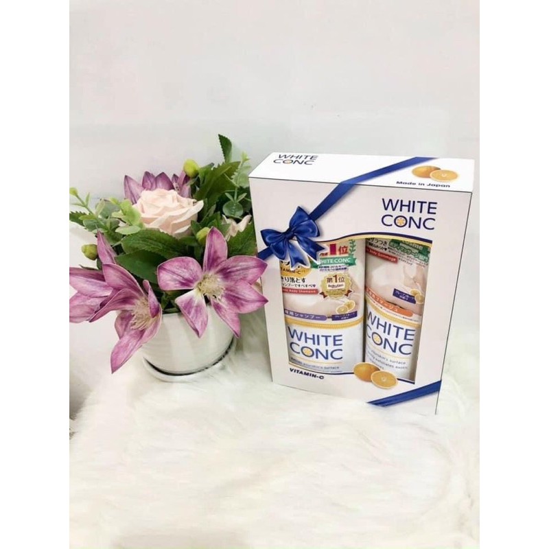 Set quà tặng dưỡng trắng da White Conc  Nhật bản