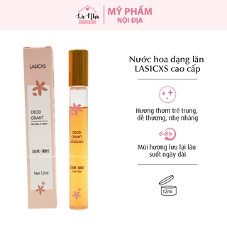 ✨FREESHIP✨ Nước hoa dạng lăn LASICXS 12ml nội địa Trung cao cấp, nước hoa toàn thân body mist