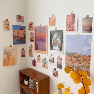 Set 20 Thẻ Giấy Dán Tường Trang Trí DIY