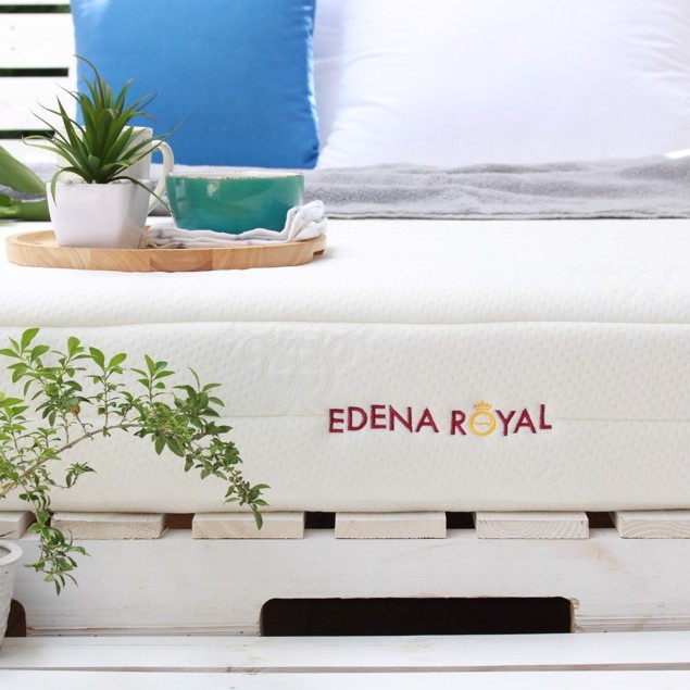 [Mã BMLT200 giảm đến 200K đơn 499K] Nệm Edena Royal, Nệm Foam cao cấp, Nhiều lỗ thông thoáng