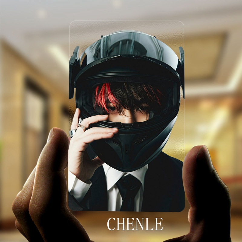 NCT DREAM album Glitch Mode Transparent Photocard HAECHAN JAEMIN JENO JISUNG Small Card