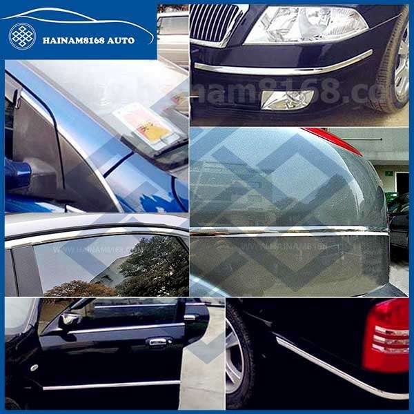 1 mét nẹp mạ crom dán trang trí ngoại thất ô tô | BigBuy360 - bigbuy360.vn