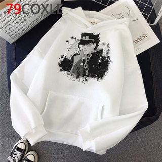Áo Hoodie In Họa Tiết Jojo Bizarre Adventure Phong Cách Harajuku Cho Nam