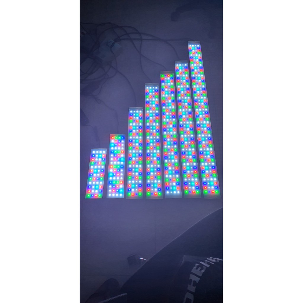 Máng W106 30/40cm Chế Đèn Thủy Sinh, Diy Đèn Led, Nhôm Nguyên Chất, Tặng Kèm Bịt Đầu, Mica Mờ