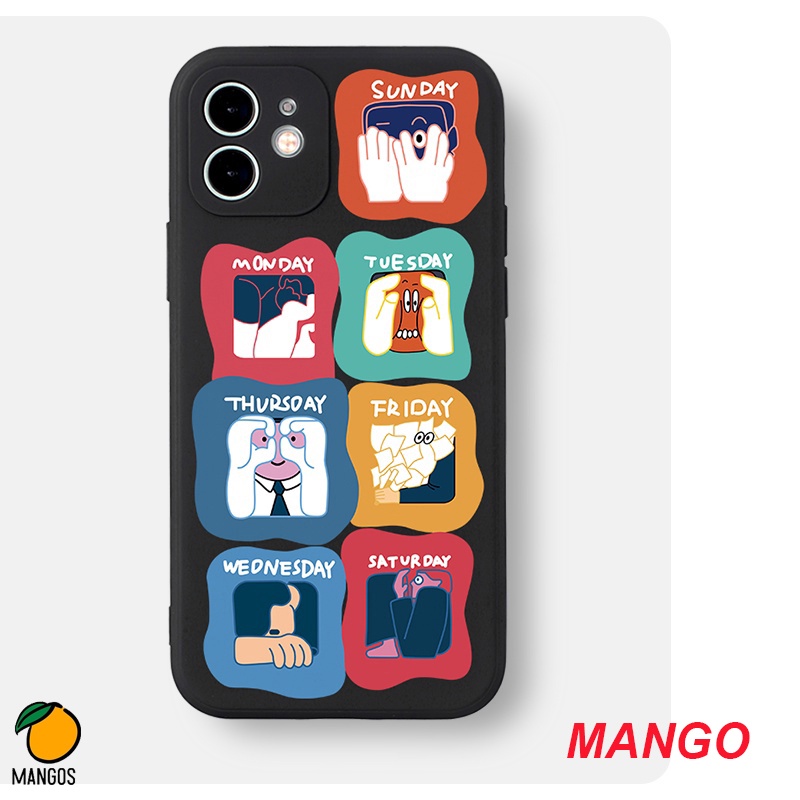 Ốp lưng iphone 6plus 6splus 7 plus 8plus X Xr XsM  11 12 13 Promax 14 Promax - MANGO607 - MangoOvil