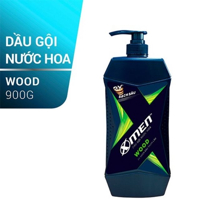 Dầu gội nước hoa Xmen Metal/Wood 900g