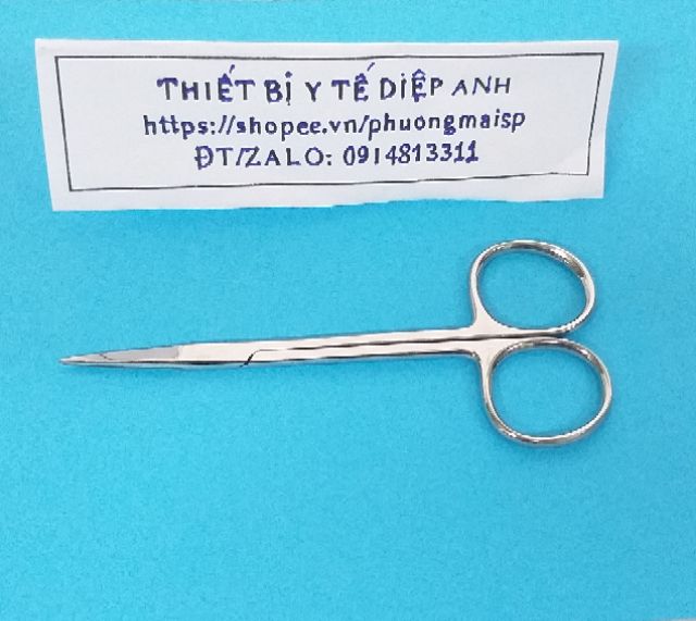 Kéo cắt chỉ- kéo mắt thẳng nhọn, cong nhọn 10.5cm