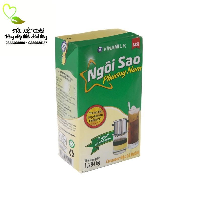 SỮA ĐẶC NGÔI SAO PHƯƠNG NAM HỘP GIẤY 1,284KG | BigBuy360 - bigbuy360.vn