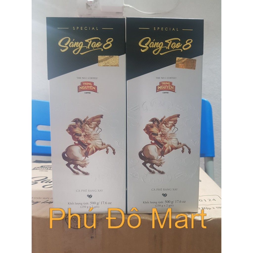 [Mã 229FMCGSALE giảm 8% đơn 500K] Cà Phê Bột Trung Nguyên Sáng Tạo 8 / Creative 8 _ Hộp 500g