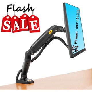 Chân đế màn hình máy tính - Giá treo màn hình máy tính NB F80 (17-27inch) - hàng nhập khẩu