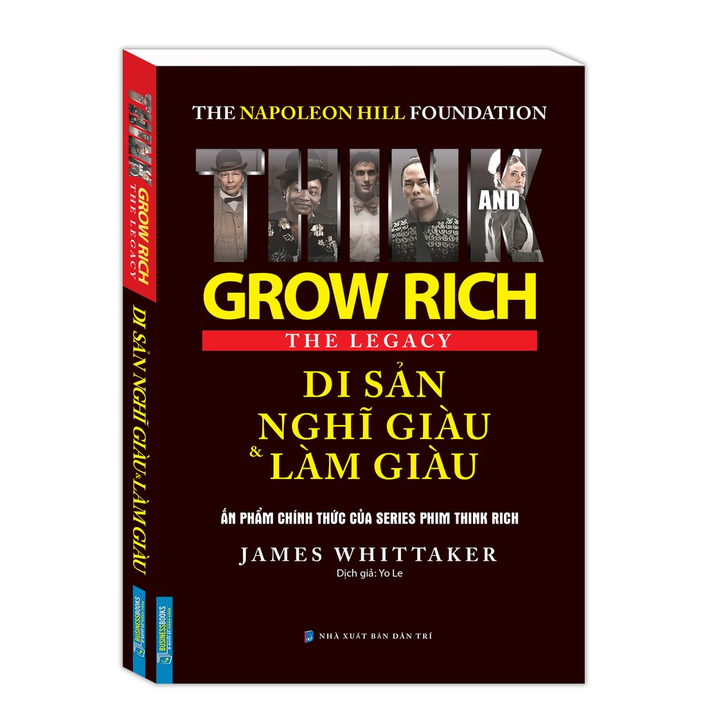 Sách - Combo Di sản nghĩ giàu và làm giàu (The Napoleon Hill Foundation Grow Rich The Legacy) & Thức Tỉnh Mục Đích Sống