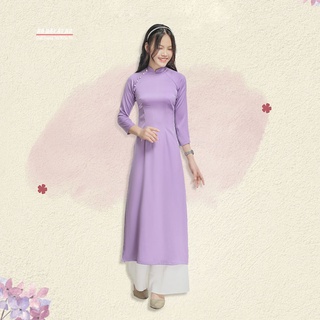 Áo dài cách tân nữ bigsize cổ truyền thống tay dài tk11