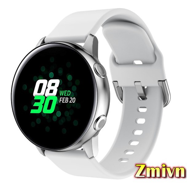 Dây đồng hồ galaxy watch 42mm/ Active Active 2 - Dây su trơn cao cấp