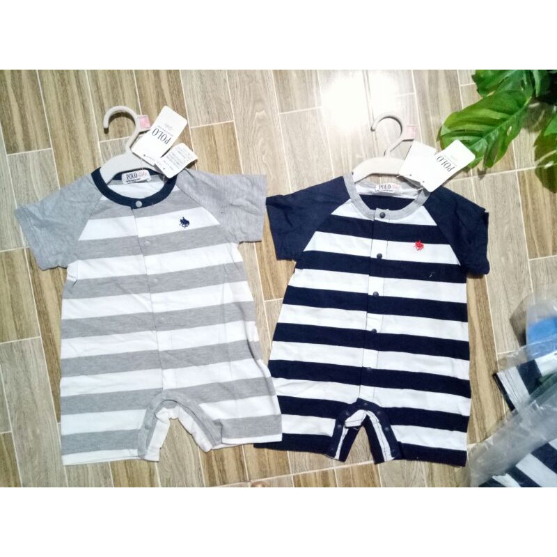 body đùi polo sọc ngang bé trai