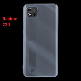 Ốp Realme C20 dẻo trong suốt (Loại đẹp)