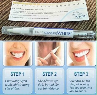 Bút tẩy trắng răng Dazzling  White