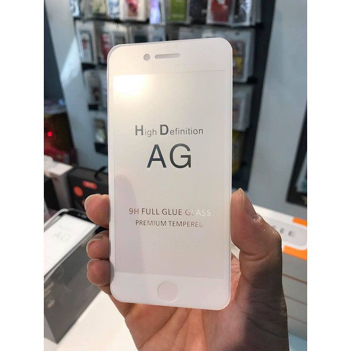 CƯỜNG LỰC IPHONE-AG-CHỐNG VÂN TAY FULL MÀN HÌNH