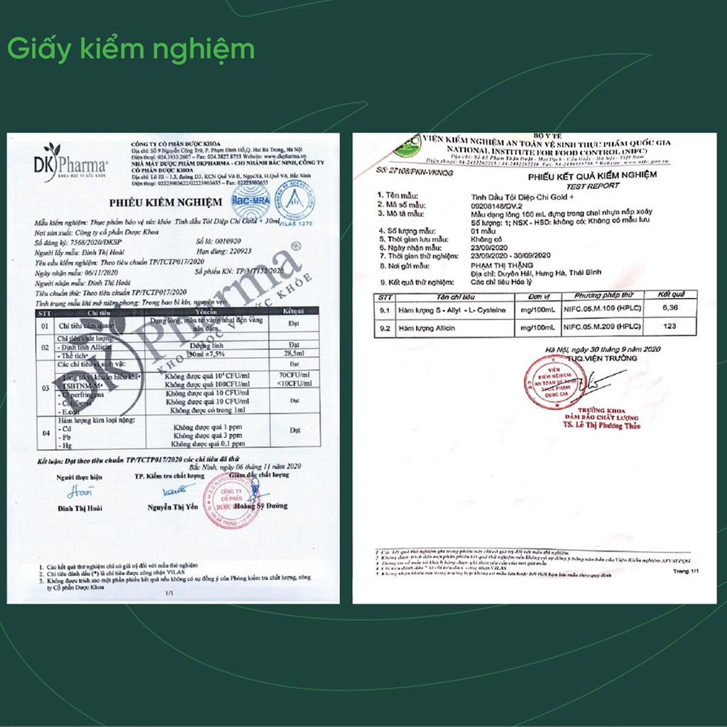 Tinh Dầu Tỏi Diệp Chi Gold (+) Nguồn Kháng Sinh Tự Nhiên Cho Bé và Gia Đình