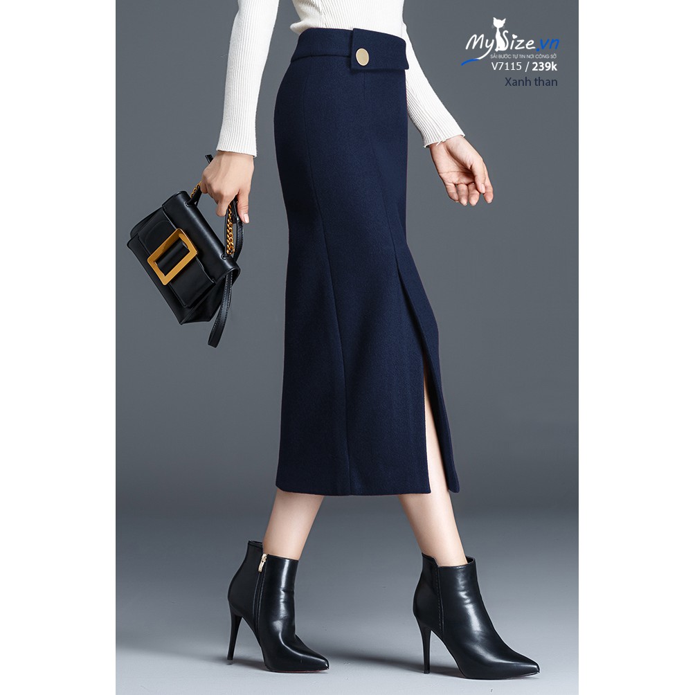 Chân váy dạ bút chì V7115 - MYSIZE.VN | BigBuy360 - bigbuy360.vn