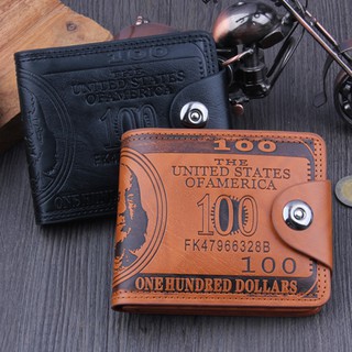 Bóp, Ví nam hàng hiệu cao cấp 100 USD - RICH MAN