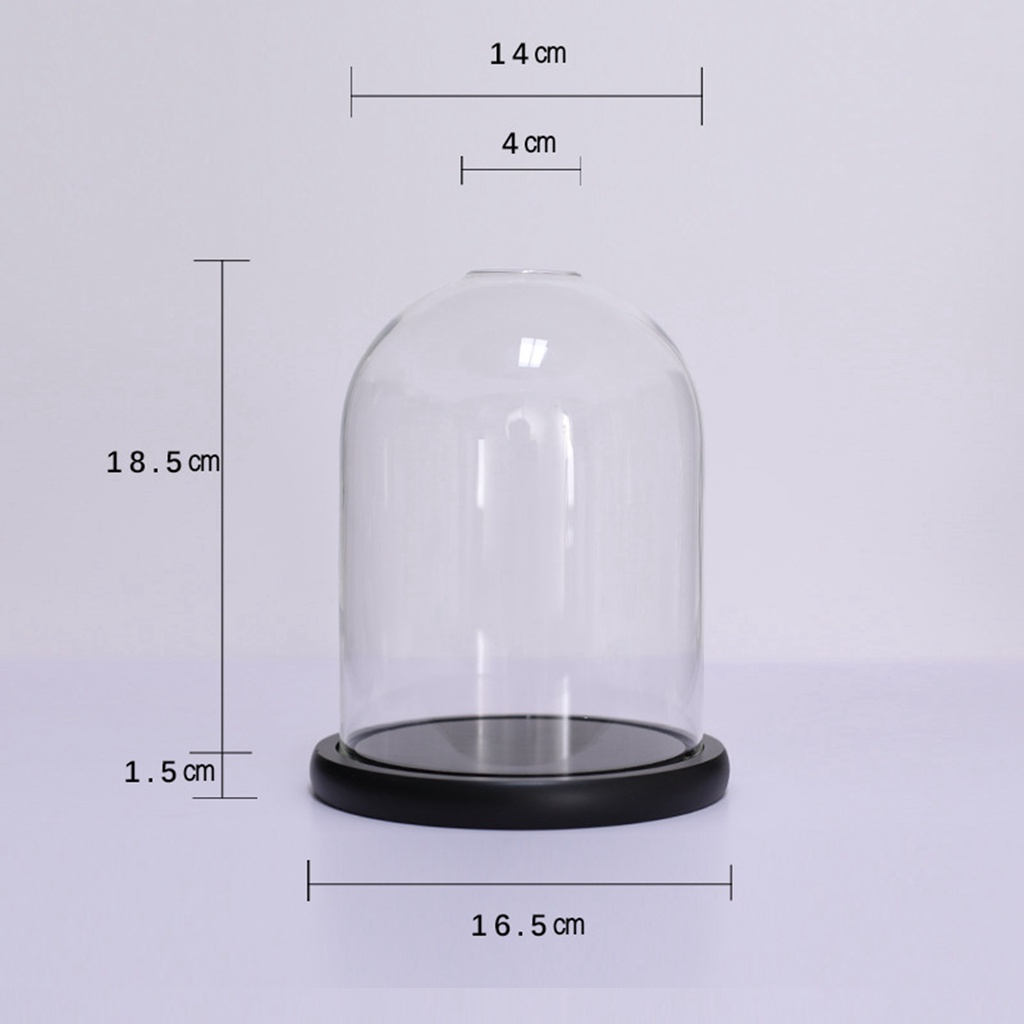 [Lzdjfmy2] Nắp Kính Có Lỗ Với Đế Gỗ Cho Cocktail Phân Tử Cuisine Bourbon