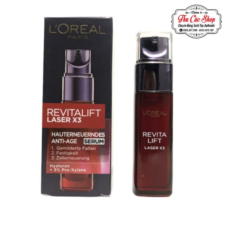 Serum Dưỡng Da Chống Lão Hóa Revitalift Laser X3 30ml