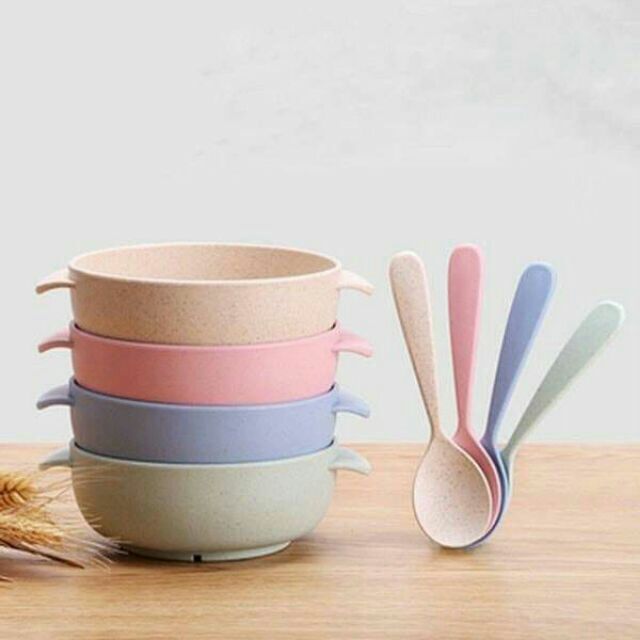 Bát ăn dặm lúa mạch cho bé yêu