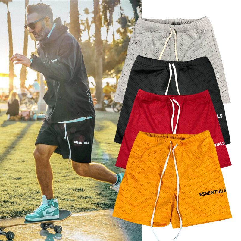 Quần đùi thể thao nam unisex chất thun lạnh thông hơi thoáng khí