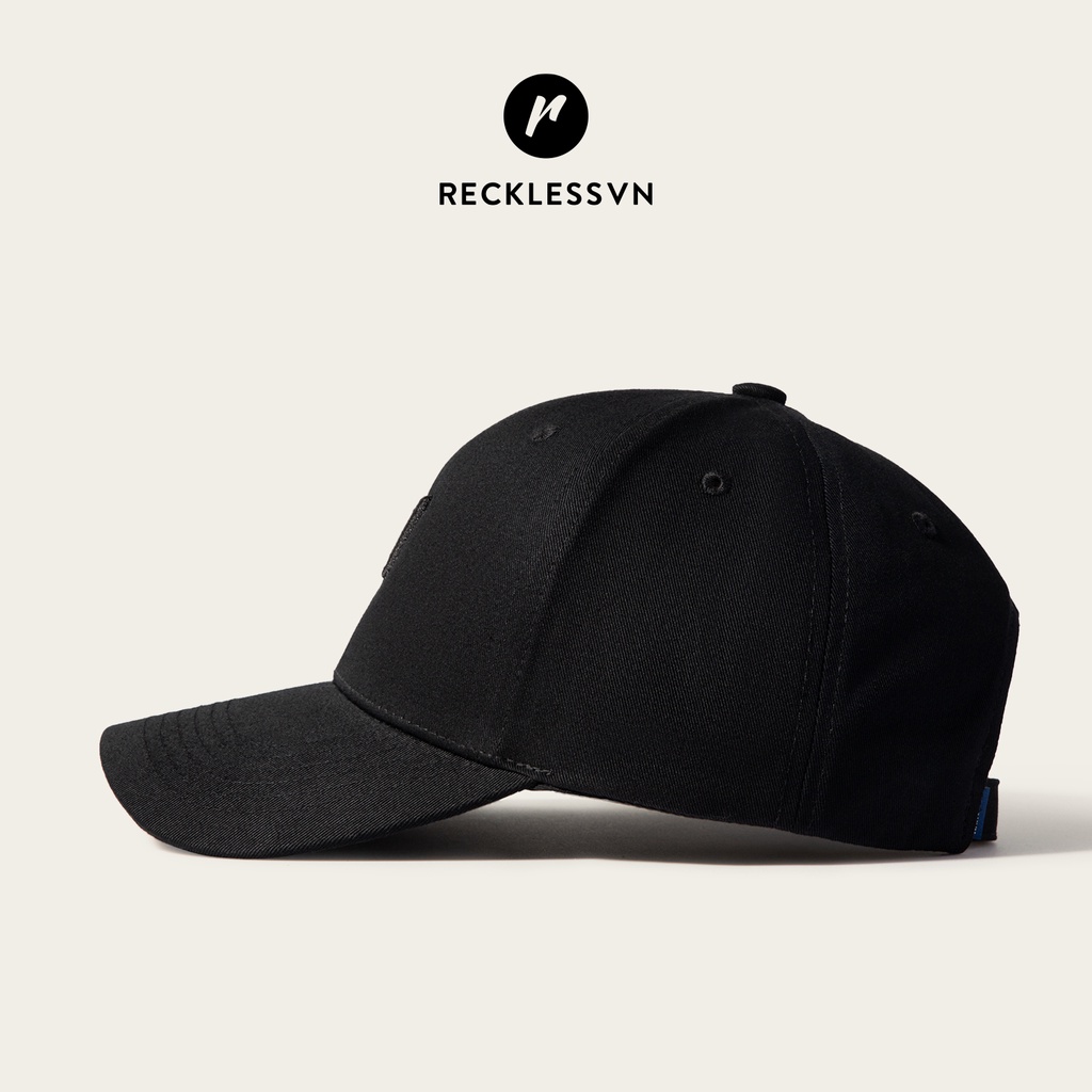 Nón Lưỡi Trai Reckless Ballcap 3D - Màu Đen