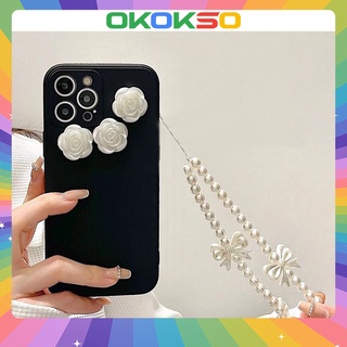Suitable for OPPO Reno7pro mobile phone shell reno6/7Z/5Z new black shell camellia all-inclusive anti-fall mobile phone shell soft shell couple models 4Z/R17/A31/F11/A9 2020/A5 2020/A11