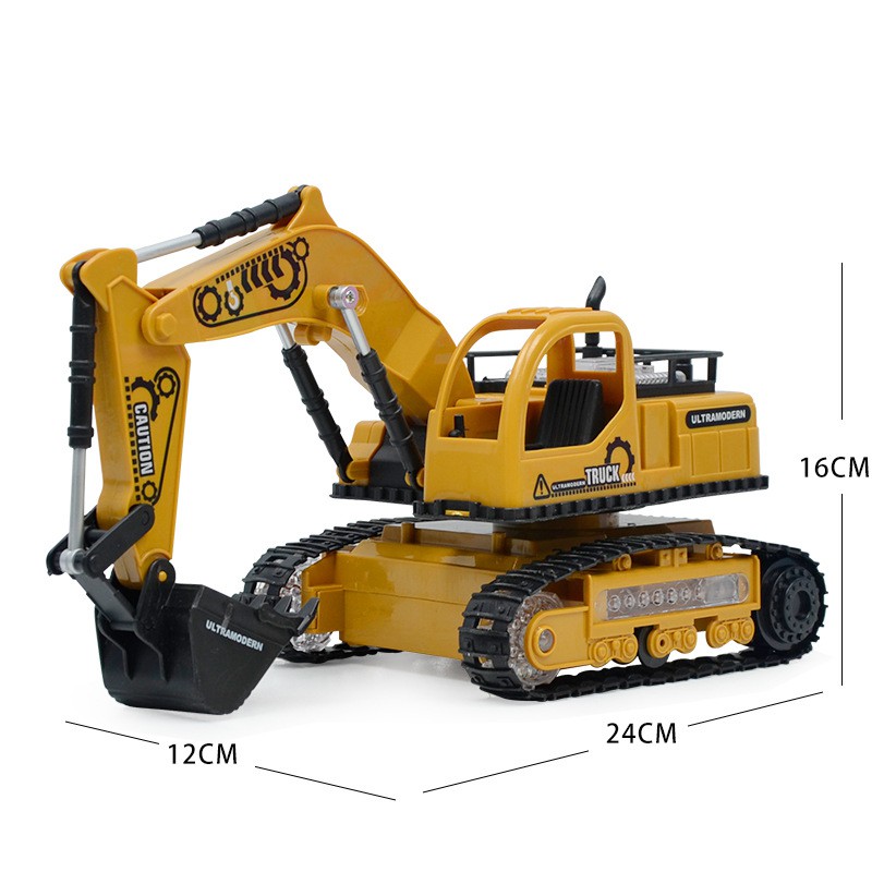 Xe mô hình điều khiển từ xa tỷ lệ 1:24 nhiều chức năng có âm nhạc, demo tự chạy, ánh sáng,chất liệu nhựa an toàn,sắc sảo