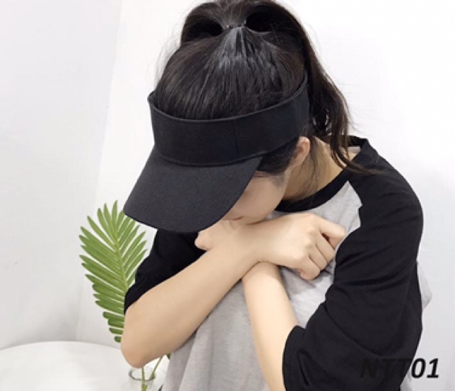 Nón nửa đầu trơn thời trang thể thao