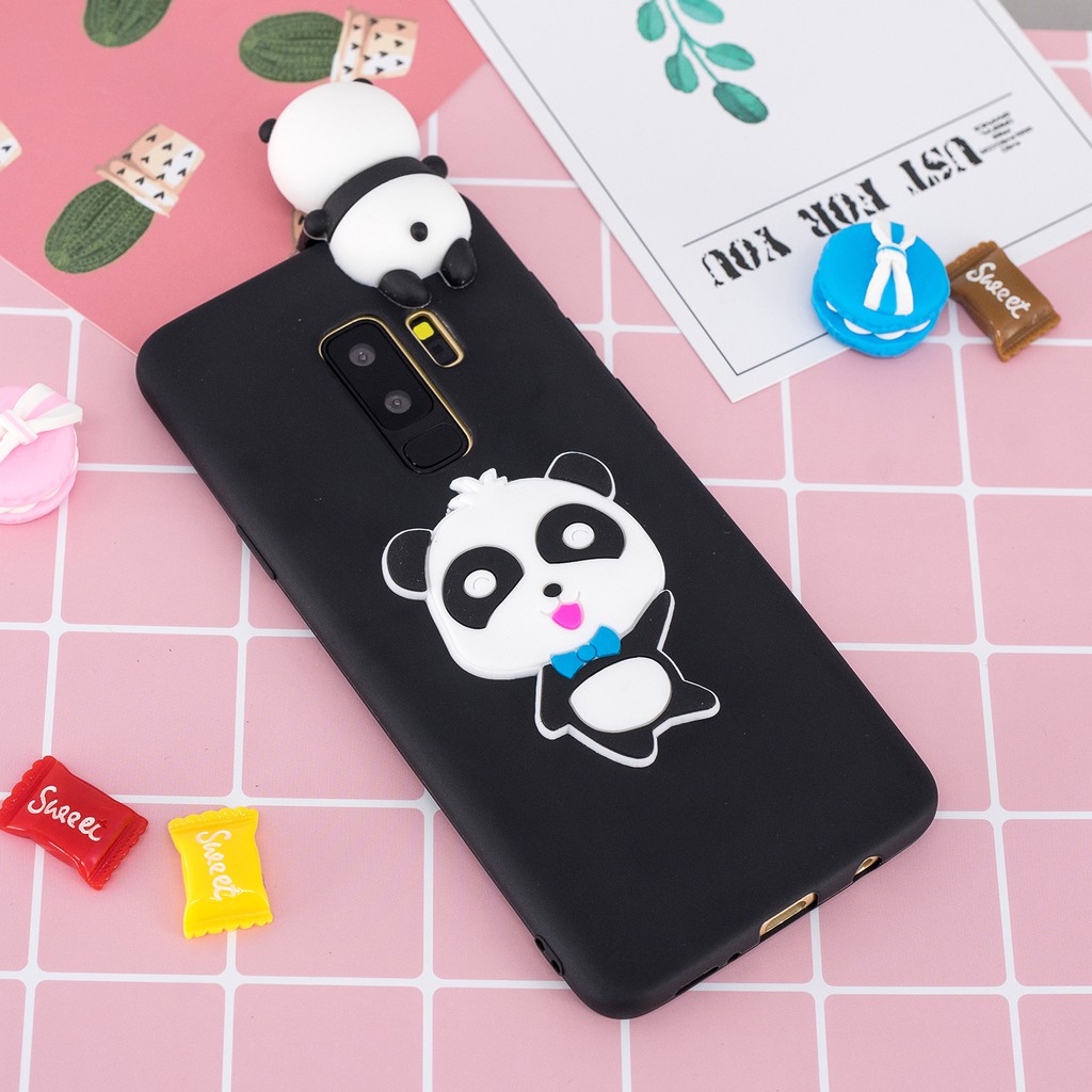 Ốp điện thoại silicone hoạ tiết mèo hoạt hình xinh xắn cho Samsung s9plus | BigBuy360 - bigbuy360.vn