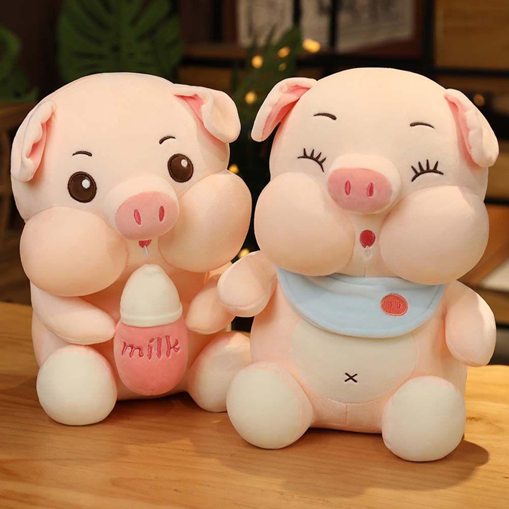 DARNELL Heo Nhồi Bông Mềm Mại Dễ Thương Dùng Trang Trí Nhà Cửa