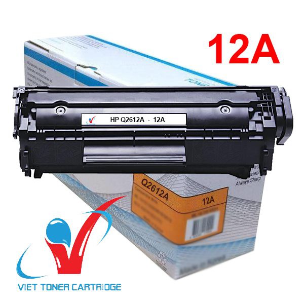 COMBO 1 Hộp Mực In 12A/Canon 2900 (Có Lỗ Đổ Mực), 2 Chai Mực Đổ Và 1 Cây Trống In 12A